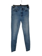 Gap 1969 Women&#39;s Jeans Resolution True Skinny High-Rise Stretch Denim Blue 27R - £15.56 GBP