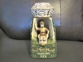 1982 Jim Beam Collectible Decanters Mardi Gras Rex New Orleans Rare Find - £37.15 GBP