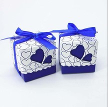 100pcs Square Candy Boxes,Chocolate Boxes,Wedding Decorations,Favor Boxes  - £22.72 GBP