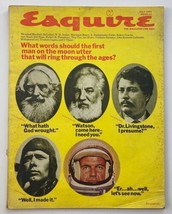 VTG Esquire Magazine July 1969 Vol 72 #1 Marshall McLuhan, W.H. Auden No Label - £26.15 GBP