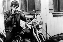 Peter Fonda sitting astride Harley-Davidson Chopper Wild Angels 18x24 Poster - $23.99