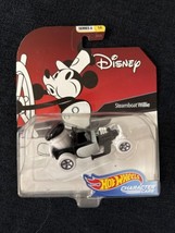 Disney Matchbox STEAMBOAT WILLIE MICKEY MOUSE HOT WHEELS CAR New  - £4.58 GBP