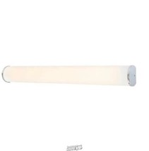 Large 1-Light Chrome LED Indoor/Outdoor Bath/Vanity Bar Light/Wall Mount Sconce - £112.08 GBP