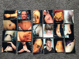 20 Vintage Tattoo Artist Originals Completed Tattoo &amp; Piercings Color Photos - £23.74 GBP
