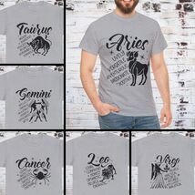 New Personality Qualities Zodiac Sign T Shirt, Horoscope Clothing Gift A... - $17.99+