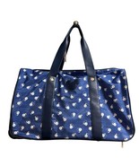 Bioworld Disney Minnie Mouse Rolling Duffel Bag Travel Carry On Blue Vac... - $59.48