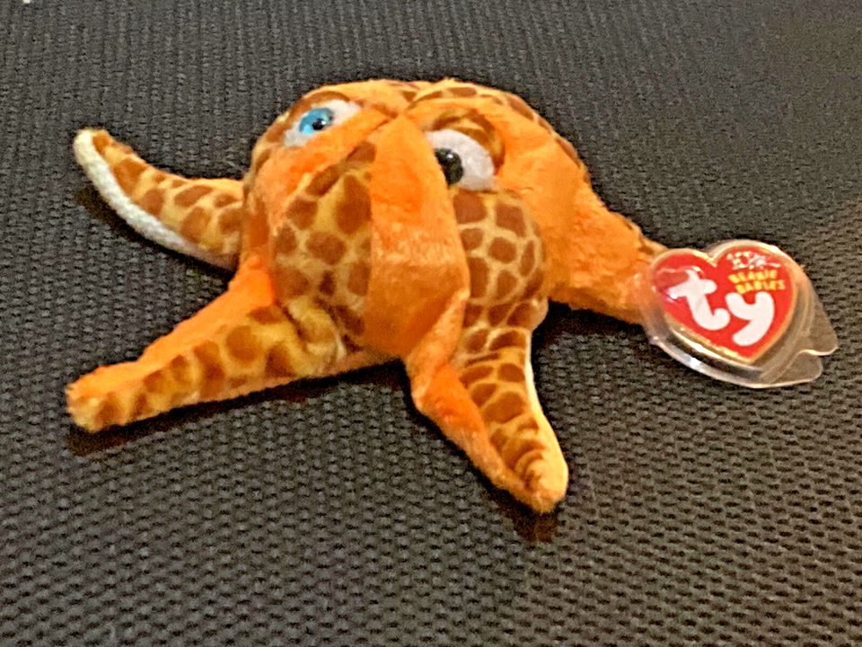 Wish the Starfish - Ty Beanie Baby - Pristine Condition / tag protector - $7.87