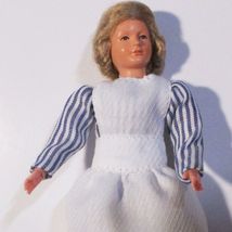 Nursemaid Victorian Lady Doll Dressed 11 1104 Caco Flexible Dollhouse Miniature - £27.20 GBP