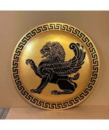 Medieval Round Loin Authentic Ancient Greek Hoplite Shield Christmas Gifts - £170.06 GBP