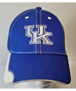 Fan Favorite University of Kentucky Blue and White Hook and Loop Basebal... - £7.13 GBP