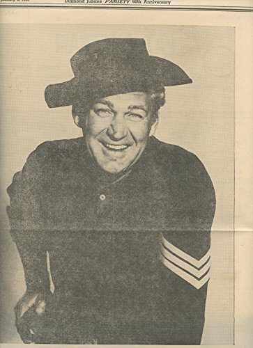 Forrest Tucker F Troop ad original clipping magazine photo 1pg 9x12 #R3431 - $4.89