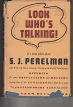 S. J. Perelman Look Who&#39;s Talking 1940  1st pr. scarce in dj - £63.94 GBP