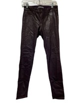 level 99 Anthropologie coated Slim Skinny jeans Size 25 - £19.54 GBP