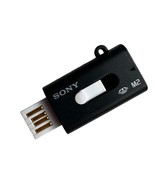 Genuine Sony Memory Stick Micro M2 Card Reader MSAC-UAM2 USB Adapter - $12.86