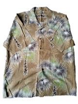 TOMMY BAHAMA 100% Silk Mens XL Tropical shirt with Copyrighted Print - $18.80