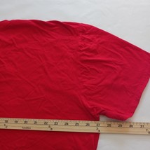 Gildan Softstyle Highland Serve Team Men's Cotton Red T-Shirt Short Sleeve 3XL image 10