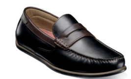 Florsheim Sportster Moc Toe Penny Loafer Driver Black Multi 13350-009 NE... - £83.71 GBP+