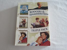 Rodgers &amp; Hammerstein Triple Pack 3 DVD Box Set Sound Of Music Oklahoma King &amp; I - £9.11 GBP