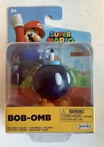 NEW Jakks Pacific 99805 World of Nintendo 2.5&quot; Super Mario BOB-OMB Mini-Figure - £19.74 GBP