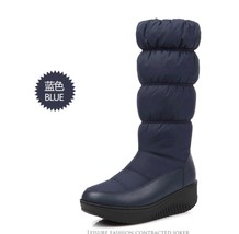 Winter Down Plus Size 35-44 Fashion Winter Snow Boots Platform Shoes Footwear Wo - £57.23 GBP