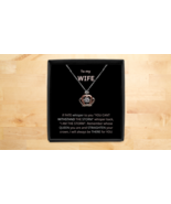 To my Wife - if fate whisper to you - crown necklace GB 018 - $76.03 CAD