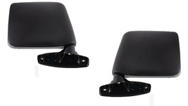 Mirrors For Ford Ranger 1983-1992 Bronco II 1984-1990 Manual Black Pair - $45.77