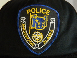 Vintage Anchorage Alaska Police Department Snapback Trucker Mesh Cap Hat One Siz - £27.82 GBP