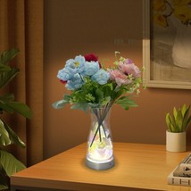 Magic Color Rotating LED Light Vase Creative Lamp Home Decor - £25.07 GBP+