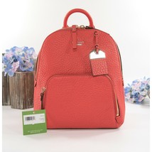 Kate Spade Carter Street Caden Picnic Red Leather Backpack Bag NWT - £225.20 GBP