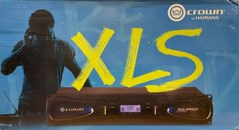 Crown - XLS1502 - 2-Channel 525W Power Amplifier with Onboard DSP - $779.95