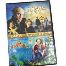 Jim Carrey A Series Of Unfortunate Events 2 DVD The Spiderwick Chronicles - £10.21 GBP