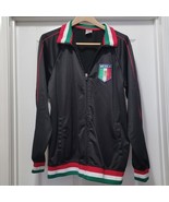 Rhinox Mexico Soccer Black Full Zip Track Jacket Mens L - $31.49 CAD