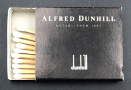 Alfred Dunhill Black Matchbook Matchbox Japan - £7.58 GBP