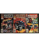 RoboCop 2 #1, 3, 6 1990 Marvel Comics Zayix Comics - £2.85 GBP