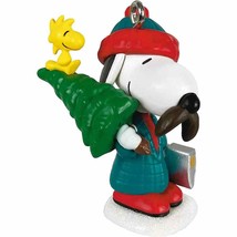 Hallmark Ornament 2021 - Winter Fun Snoopy - Peanuts - Miniature - £10.57 GBP