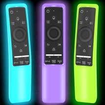 3 Pack Remote Case Glow In The Dark Compatible With Samsung Smart Tv Remote Cont - £14.37 GBP