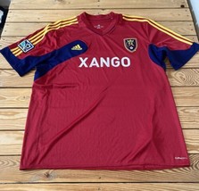 Adidas Men’s Xango Real Futbol Soccer Jersey size 2XL Red Sf7 - £20.46 GBP