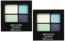 REVLON Colorstay 16 Hour Eye Shadow Quad, Inspired 540 (2-Pack) - £13.58 GBP