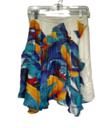 elle sasson pleated Tropical Macaw parrot birds skirt Size 6 - £22.48 GBP