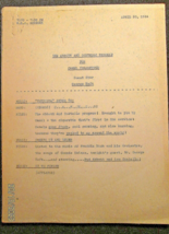 ABBOTT &amp; COSTELLO (ORIG, 1944 RADIO SCRIPT) BUD ABBOTTS PERSONAL SCRIPT - $696.88 CAD