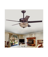Warehouse of Tiffany CFL-8111REMO-AB 48 in. Catalina Indoor Remote Contr... - $257.06