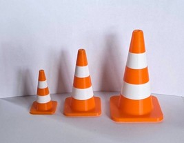 Construction Cones 4pcs Miniature Road Cone Orange Mini Traffic Cones To... - $8.50+