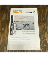 Vintage school brochure information package World Travel School Florida ... - $27.08 CAD