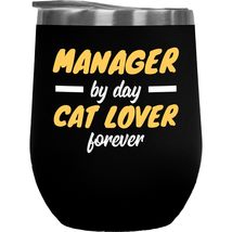 Make Your Mark Design Manager Cat Lover Coffee &amp; Tea Gift Mug Cup for Bo... - £22.33 GBP