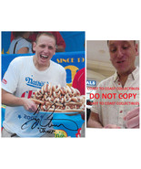 Joey Chestnut Signed 8x10 Photo Nathan Hot Dog World Champion Proof Auto... - $98.99