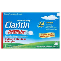 Clarit-in RediTabs 10mg (30 Ct) Allergy Relief ~ Exp 8/2025+2026 - $11.87