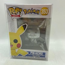 Funko Pop! Pikachu Pokémon Silver Metallic 25th Anniversary #353  - $11.88