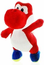 Nintendo Super Mario Soft Red Yoshi Plush Toy 7&quot;. Licensed Toy - $14.69