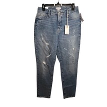 Good American Good Classic Distressed Hi-Rise Jeans GC062T Women Size 4/... - $29.05