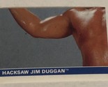 Hacksaw Jim Duggan WWE WWF Superstars Wrestling Trading Card Sticker #33 - £1.98 GBP